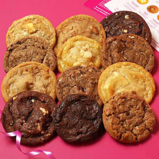 12 Assorted Freshly-Baked Cookies